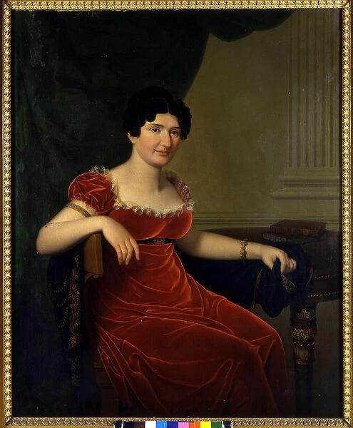 Portrait of Antonietta Fagnani Arese (1778-1847), beloved woman of Italian poet Ugo