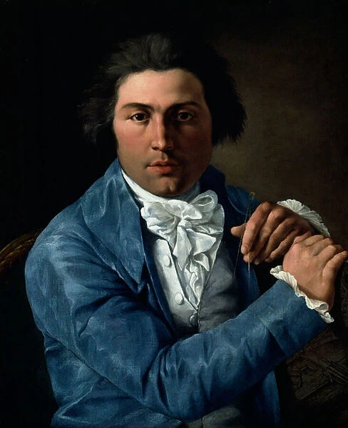 Portrait of the Architect Giuseppe Valadier, c. 1795 (oil on canvas)