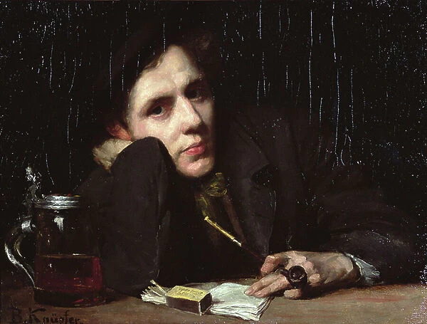 Portrait of Arthur Wasse (oil on canvas)