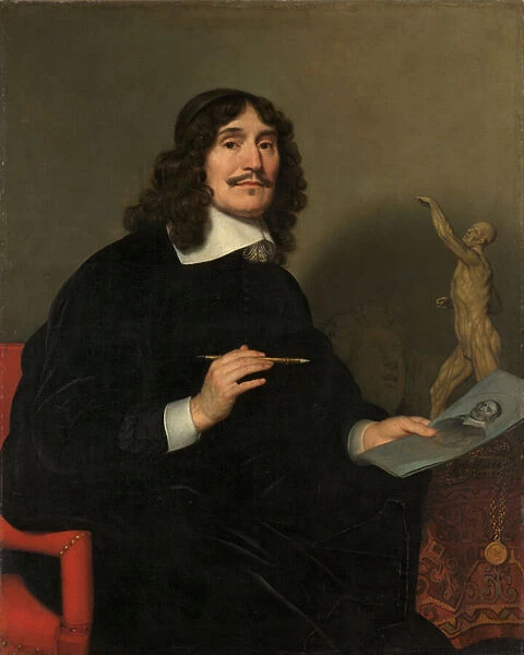 Portrait of an Artist, 1655 (oil on canvas)