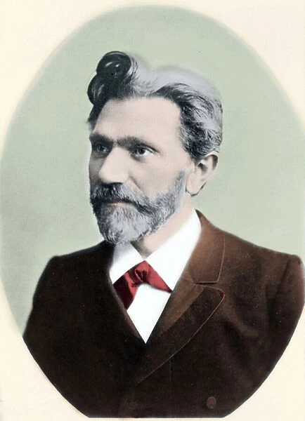 Portrait of August Bebel (1840-1913), German politician