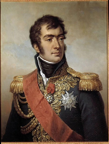 Portrait of Auguste Frederic Louis (Auguste-Frederic-Louis) of Viesse de Marmont
