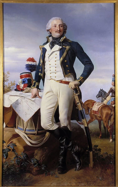 Portrait of Auguste Marie Henri Picot, Marquis de Dampierre (1756-1793