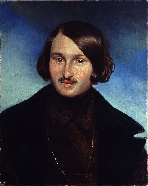 Portrait of the Author Nikolai Gogol