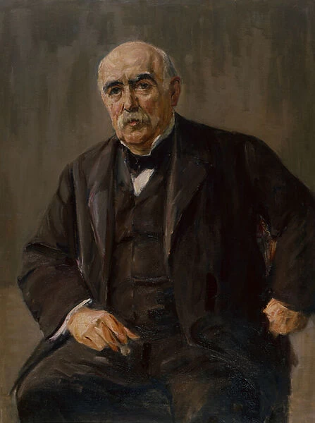 Portrait of the Banker Eugen Gutmann (oil on canvas)