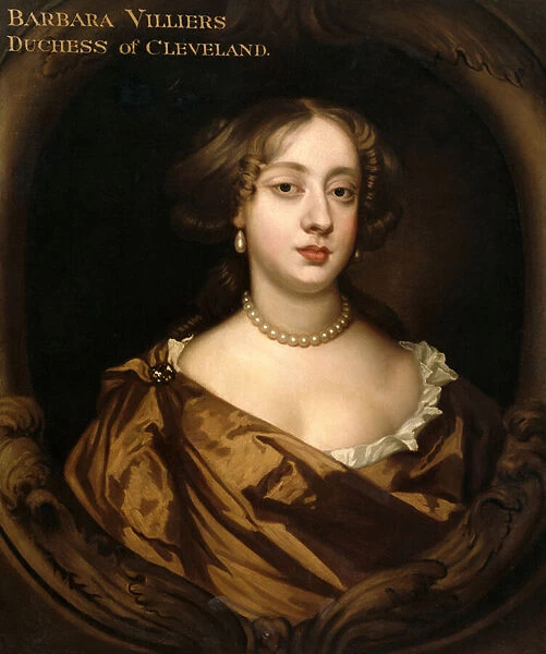 Portrait of Barbara Villiers (1641-1709), Duchess of Cleveland, c. 1680 (oil on canvas)