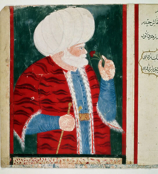 Portrait of Barberose (Khizir Khayr ad-din (Barbaros Hozor Hayreddin Pasha or Pasa or
