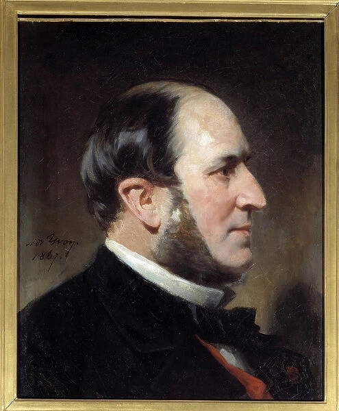 Portrait of Baron Eugene-Georges Haussmann, Prefet of Paris (1809-1891