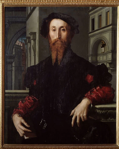 Portrait of Bartolomeo Panciatichi, Florentine humanist and politician (Painting, c. 1540)