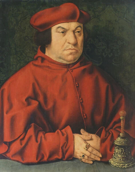 Portrait of Bernardo Clesio (oil on panel)