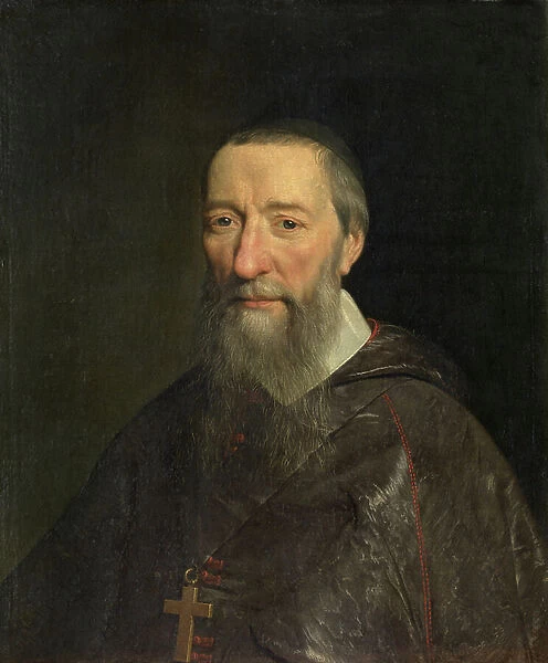 Portrait of the Bishop Jean-Pierre Camus, 1643 (oil on canvas)
