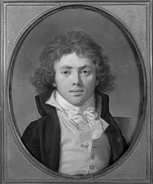 Portrait of Boris Vladimirovich Golytsin, 1791 (pastel on cardboard)