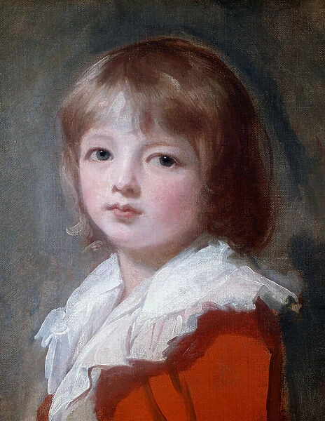 Portrait of a boy (oil on canvas)