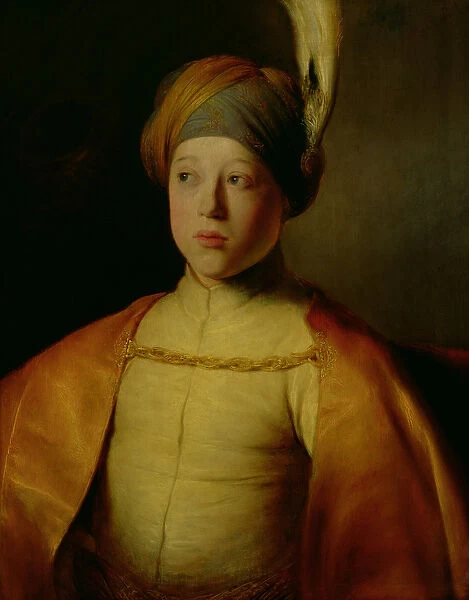 Portrait of a Boy in Persian Dress