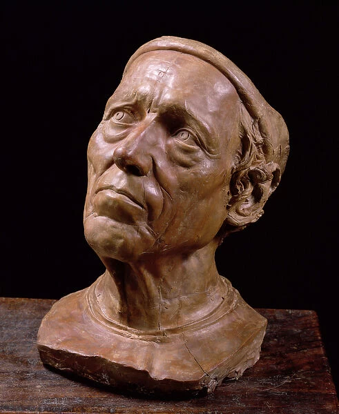 Portrait Bust of Girolamo Benivieni (wax)