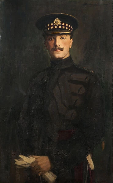 Portrait of Captain Sir Edward Hulse, c. 1910 (oil on canvas)