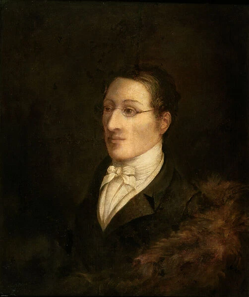 Portrait of Carl Maria Friedrich Ernst von Weber (1786-1826), German composer and pianist