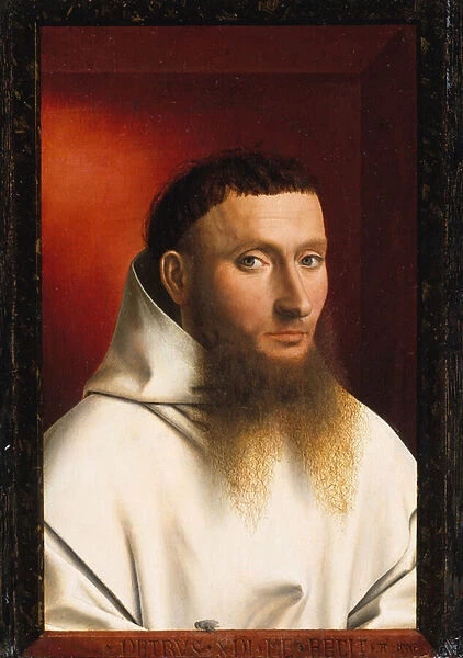Portrait of a Carthusian, 1446 (oil on wood)