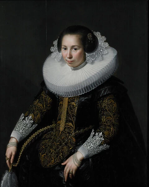 Portrait of Catharina van Voorst, 1628 (oil on panel)