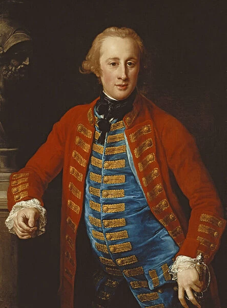 Portrait of a Cavalry Officer in Walking-Out Dress, Three-Quarter Length