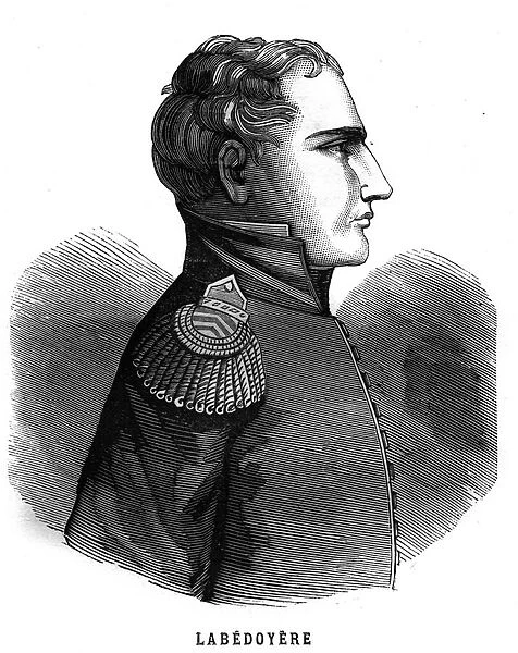 Portrait of Charles Angelique Francois Huchet de La Bedoyere (Labedoyere, 1786-1815)