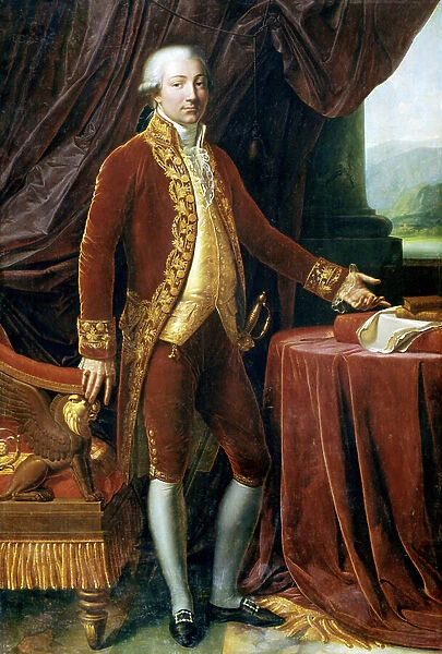 Portrait of Charles Bonaparte, 1805 (oil on canvas)