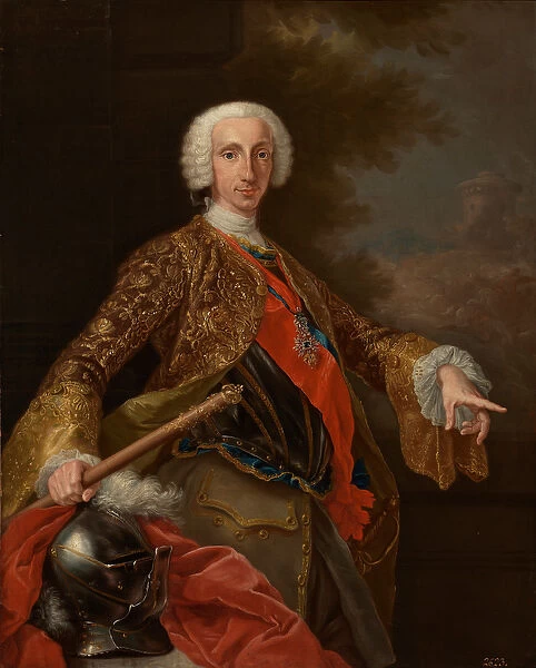 Portrait de Charles (Carlos) III (1716-1788), roi d Espagne