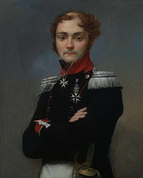 Portrait of Charles-Louis Regnault, an Officer from the Napoleonic Wars, c