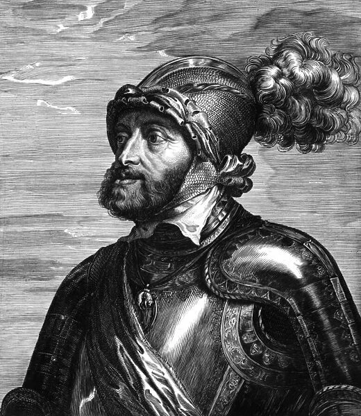 Portrait of Charles V (engraving)