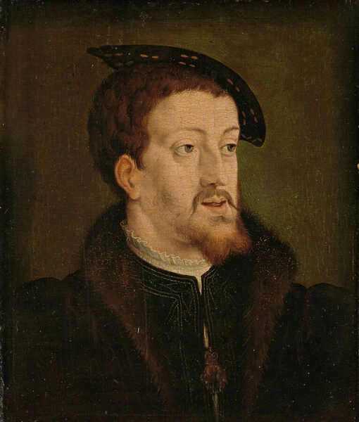 Portrait of Charles V, Holy Roman Emperor, c. 1530 (oil on panel)