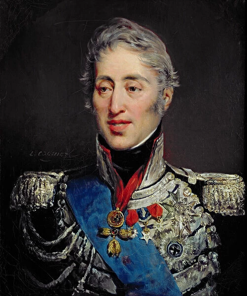 Portrait of Charles X (1757-1836) c. 1824-30 (oil on canvas)