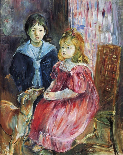 Portrait of the Children of Gabriel Thomas (oil on canvas, 1894)