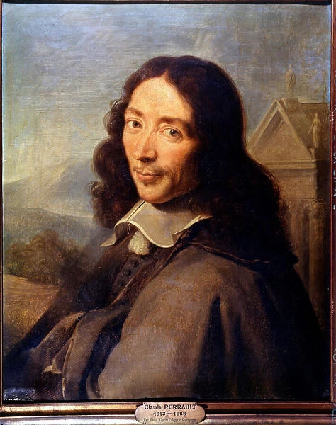 Portrait of Claude Perrault (oil on canvas)