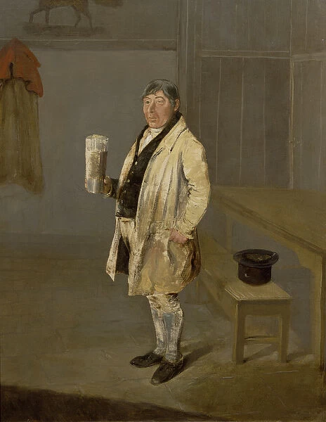 Portrait of a Coachman from Bramham Park, Yorkshire, identified as William Fox, c