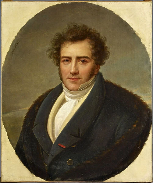 Portrait of the composer Francois-Adrien Boieldieu (1775-1834), by Riesener