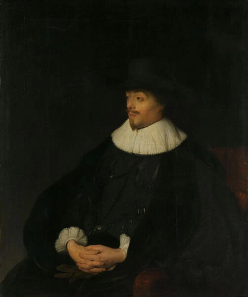 Portrait of Constantijn Huygens, c. 1628-29 (oil on panel)