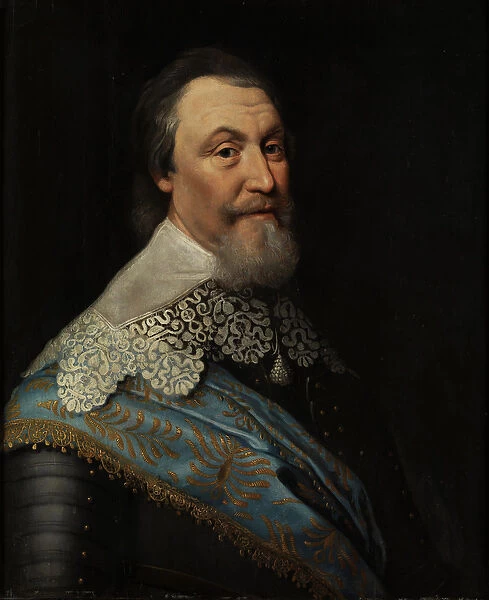Portrait of Count Axel Oxenstierna (Oxenstjerna) (1583-1654), by Mierevelt, Michiel Jansz