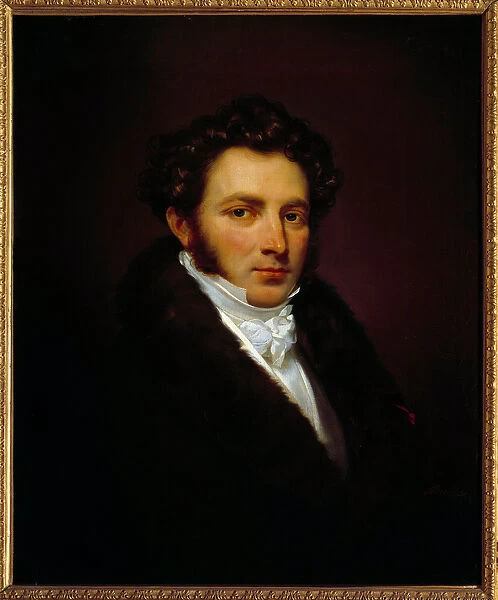Portrait of Count Louis Marchand (1791-1876) first valet of Napoleon I from 1814 to 1821