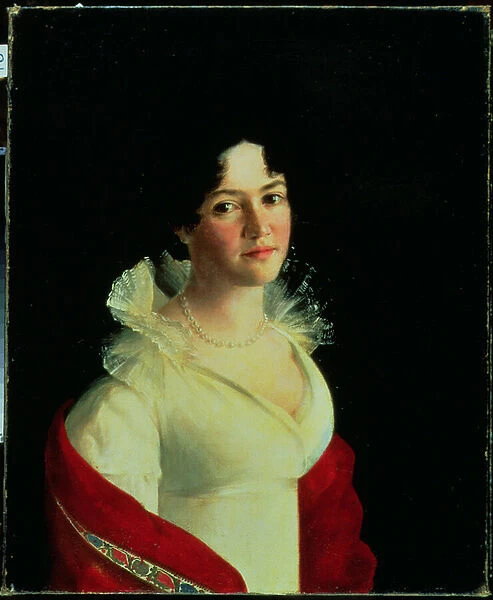 Portrait of Countess Natalia Pavlovna Zubova (1801-68) c. 1820 (oil on canvas)
