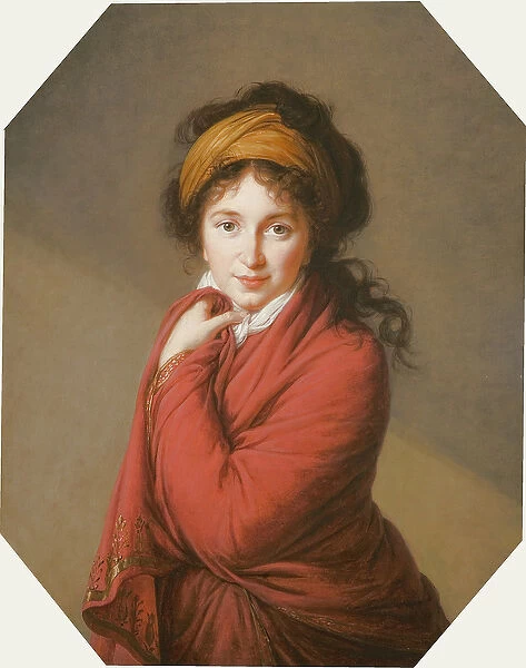 Portrait of the Countess Nikolai Nikolaevich Golovin, 1797-1800 (oil on canvas)