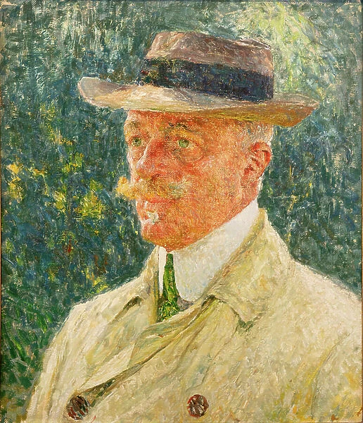 Portrait of Cyriel Buysse, 1913 (oil on canvas)