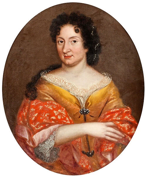 'Portrait d Anna Mons, maitresse du tsar Pierre Ier'