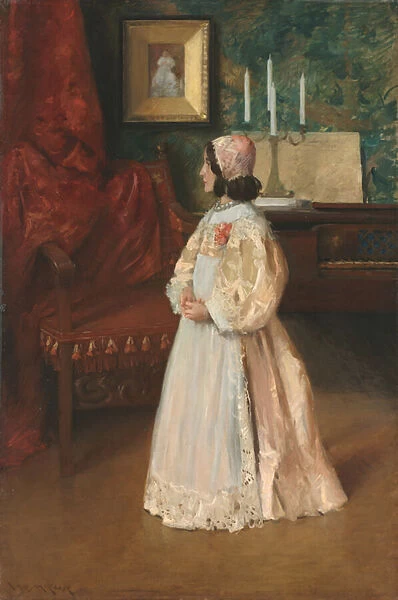 Portrait of My Daughter Alice, c. 1895 (oil on canvas)