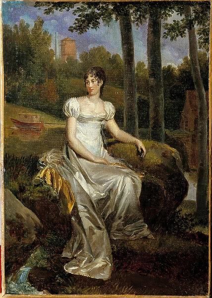 Portrait of Desiree Clary (1777-1860) wife of Bernadotte, Queen of Sweden