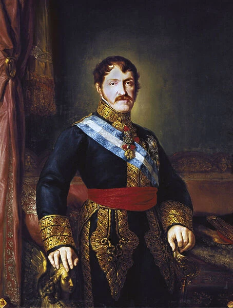 Portrait of Don Carlos Maria Isidro de Bourbon (Borbon) (1788-1855)