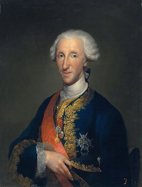Portrait of Don Luis de Borbon, Infante of Spain, 1769 (oil on canvas)