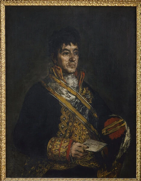 Portrait of Don Miguel de Lardizabal y Uribe (1744-1824) - Francisco de Goya (1746-1828)