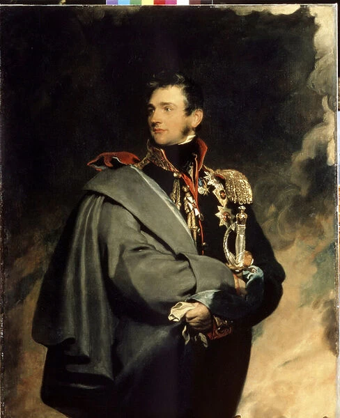 Portrait du Comte Mikhail Vorontsov (1782-1856). Peinture de Sir Thomas Lawrence (1769-1830), 1821. Huile sur toile. Musee de l Ermitage, Saint Petersbourg