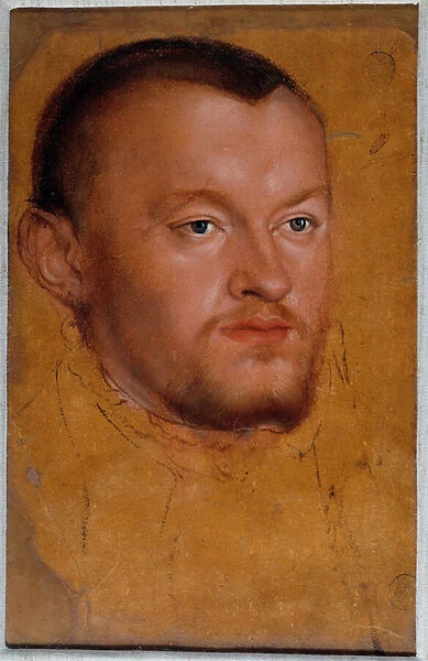 Portrait of Duke Augustus of Saxony. Augustus I of Saxony, known as the Pious (1526-1586)