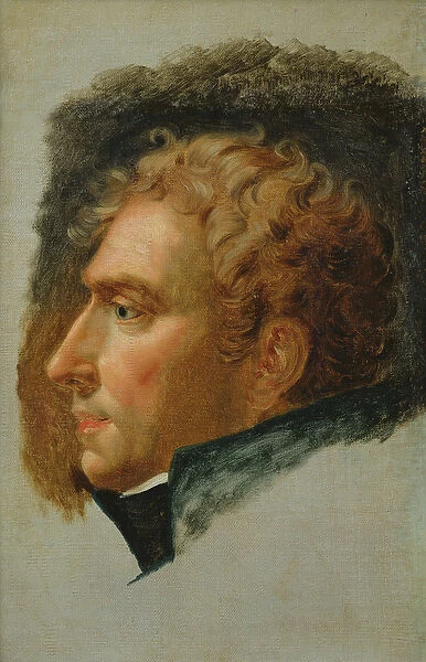 Portrait of Duroc, Grand Marshal of the Palace (oil on canvas)